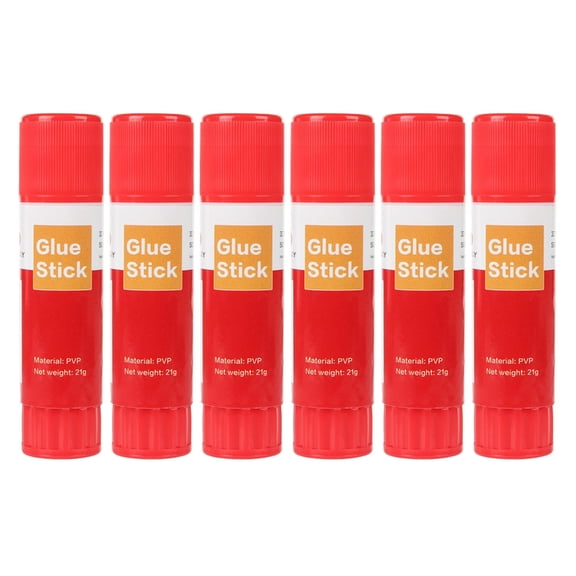 YIEMEEN 6Pcs 3D Printer PVP Glues Stick Solid Adhesive For 3D Printer Hot Bed Print