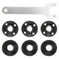thumbnail image 1 of YIEMEEN 7Pieces Metal Angled Grinder Lock Nut Kit 5/8-11 Flange Wrench For Replacement, 1 of 9
