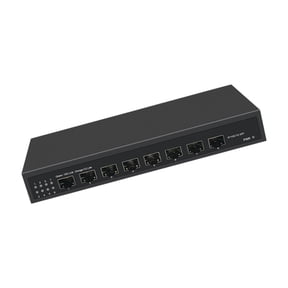YIEMEEN 8 Port Fiber Opticals Switching Unmanaged 10Gbps Speed High Throughput Energy Efficient