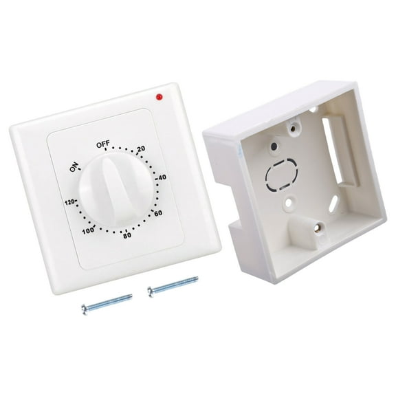 YIEMEEN 86 Panel Mechanical Countdown Timer Switches for Fan, Water Heaters, Pump