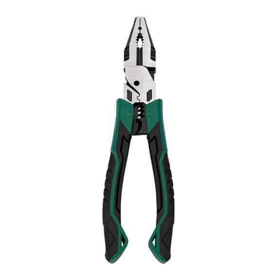 YIEMEEN 8Inch Multifunctional Long Hand Tool Wire Cutter Wire Crimper Stripper and Bolt Cutter Multipurpose Electrician Tool