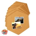 thumbnail image 1 of YIEMEEN 8pcs/set Cork Wood Board Self Adhesive DIY Office Bulletin Notice Message Boards, 1 of 9