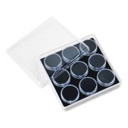 YIEMEEN 9 Section Acrylic Jewelry Display Container for Collectors and Designers
