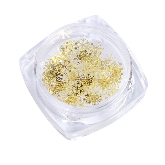 YIEMEEN 90 Pcs/Set Mixed Snowflake Filling UV Frame Epoxy Resin Material for DIY Jewelry
