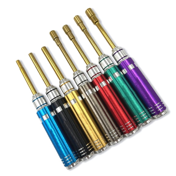 YIEMEEN Accurate Fastener Driver Kit 7Pcs Color Identified Hexagonal Socket Wrench