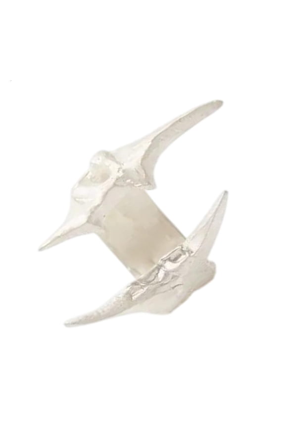 YIEMEEN Adjustable Hollow Geometric Ring Textured Surfaces Alloy Construction Open Band Accessory Fashion Jewelry Gift