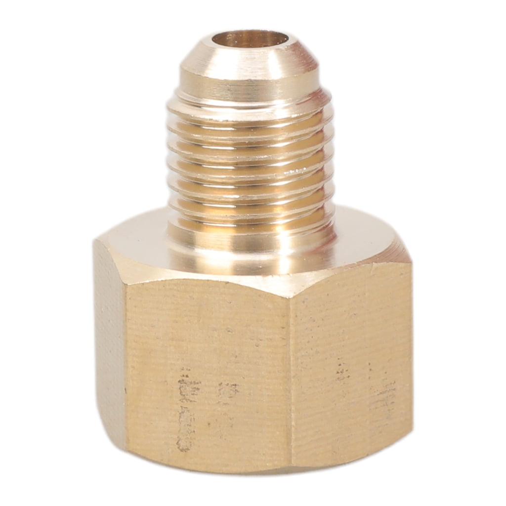 R134A Brass AC Fitting With Valve Core R134A Brass Refrigerant - Foto 12