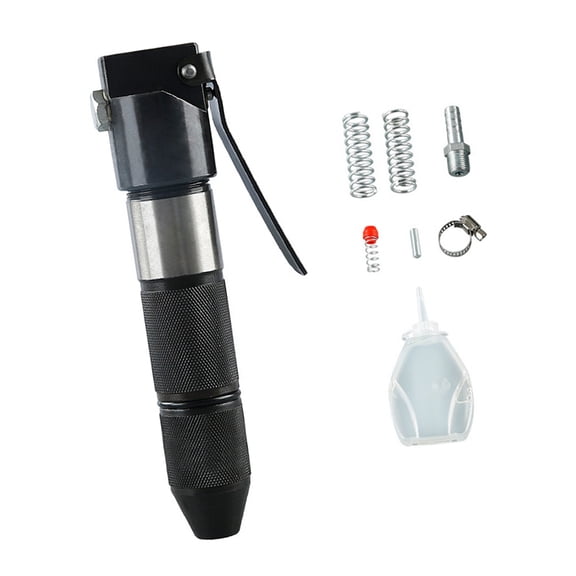 YIEMEEN Air Powered Engraver Tool for Rock Sculpting Carving Applications 17.5cm Lightweight Design and Overload Protection