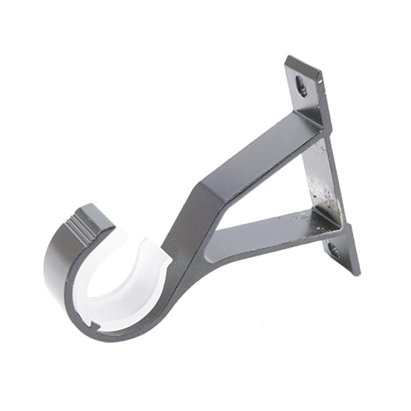 YIEMEEN Aluminium Alloy Curtain Pole Bracket Metal Room Thickening Drapery Bracket for Home Office Dormitory Curtains