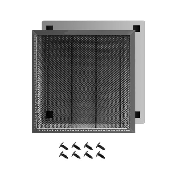 YIEMEEN Aluminum Platform Working Table Plate For Cutting Machine Engraver Ensures Accurate Engravings 300x300mm