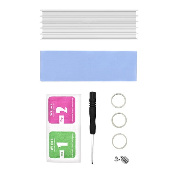 YIEMEEN Aluminum for M.2 2280 SSD Heatsink Cooler Solid State Hard Drive Radiator M2 NVM