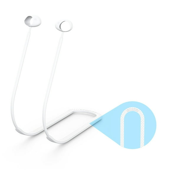 YIEMEEN Anti-Lost Strap for -Galaxy Buds 2 Soft Silicone Headset Hanging Neck Rope Sweatproof Waterproof Sport Earphone