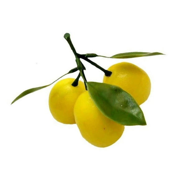 YIEMEEN Artificial Lemon Realistic Simulation Lemon Photography Props for Basket Display