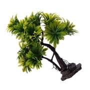 YIEMEEN Artificial Palms Tree Fishes Tanks Decoration Underwater Plant Aquariums Environment for Fishes Hide and Breeding