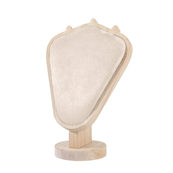 YIEMEEN Beautiful Necklace Presentation Holder Sturdy Wood Necklace Organizers Rack For Jewelry Display And Storage Solutions