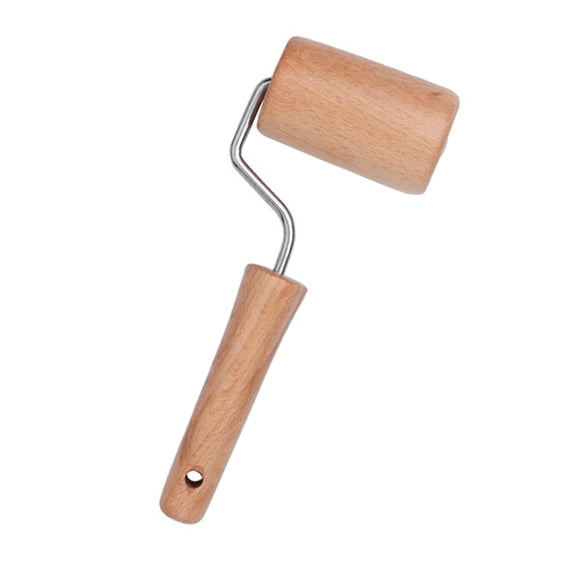 YIEMEEN Beechwood Baking Roller For Pastry Cookie And Dumplings Making Wood Rolling Pin