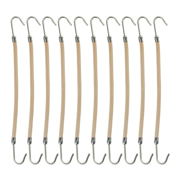 YIEMEEN Bundle of 10 Hair Styling Hooks Hair Tie for Buns Head Elastic Ponytail Holder