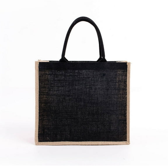 YIEMEEN Burlap Tote,Natural Jute Tote Bags with Handles & Laminated Interior,Gift Bags for Wedding Bridesmaid Favors,Burlap Bag