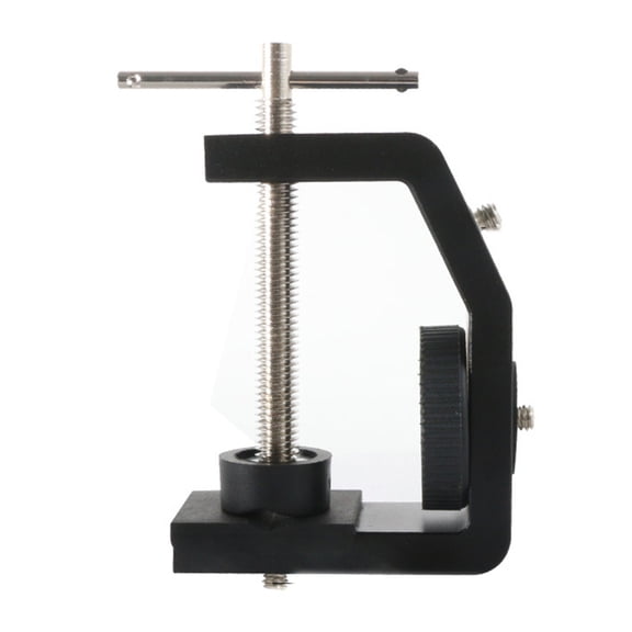 YIEMEEN C Type Desktop Clamp with 1/4Inch Screw Interfaces for DSLR, Action Cameras and Lighting Accessories Multiple Purpose