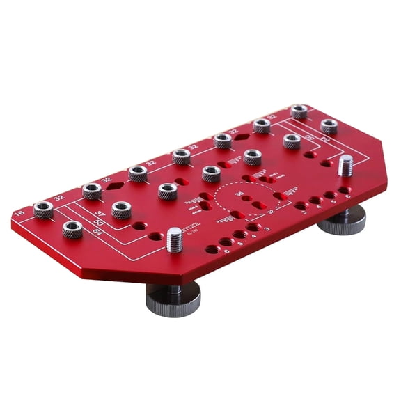 YIEMEEN Cabinet Fastener Shelf Pin Jig and Hinge Jig For woodworking Projects Tasks