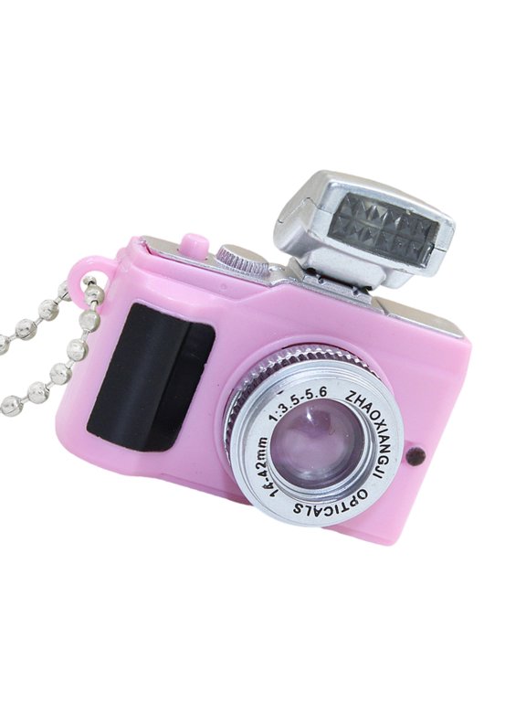 YIEMEEN Camera Keychain with Sound Effects LED Light for Night Visibility and Kids Play