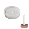 thumbnail image 1 of YIEMEEN Candle Stand Moulds Round Candlestick Molds Suitable for Hand-Making Candlestick, 1 of 7