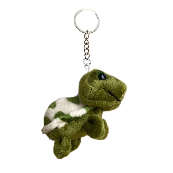 YIEMEEN Cartoon Plush Turtle Keychain Cute Pendant Keyring Hanging Ornament Keys Holder