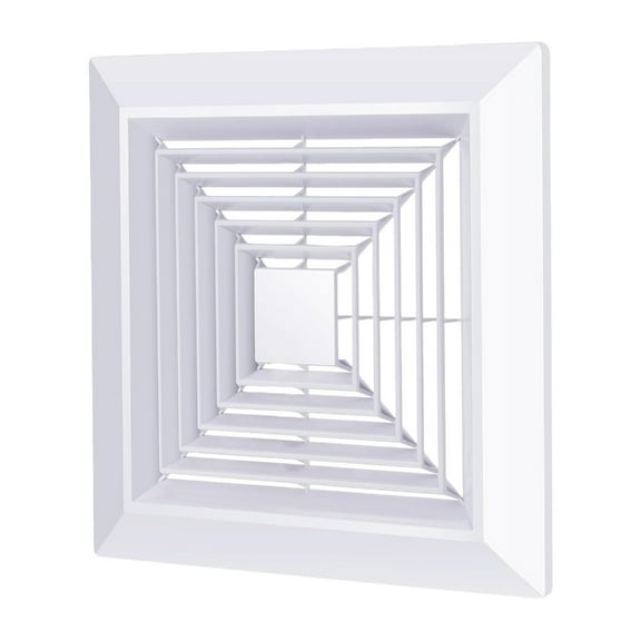 YIEMEEN Ceiling Ventilation Fan Cover Ventilator Exhaust Hood Ceiling Exhaust Fan Cover Square Ceiling Exhaust Fan Cover
