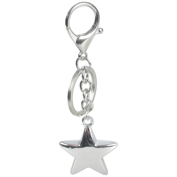 YIEMEEN Chic Love Heart/Star Keychain for Women Girls Fashionable Bag Charm Elegant Purse Backpack Accessory for Daily Use