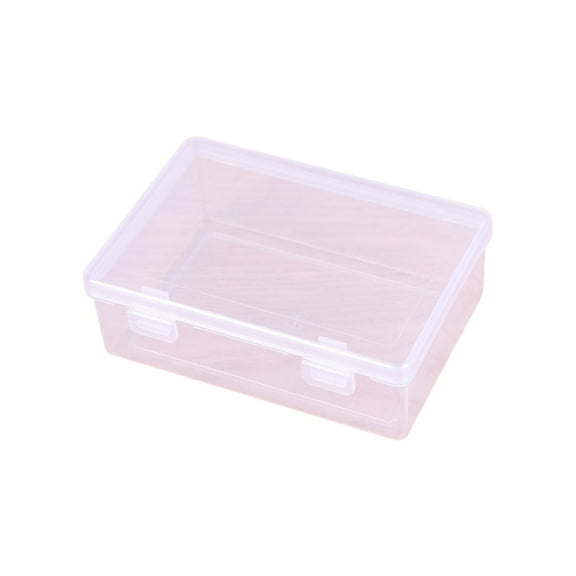 YIEMEEN Clear Storage Box-Organizer with Lids Transparent Plastic Storage Box Jewelry Display for Case Small Storage-Bins for Ro