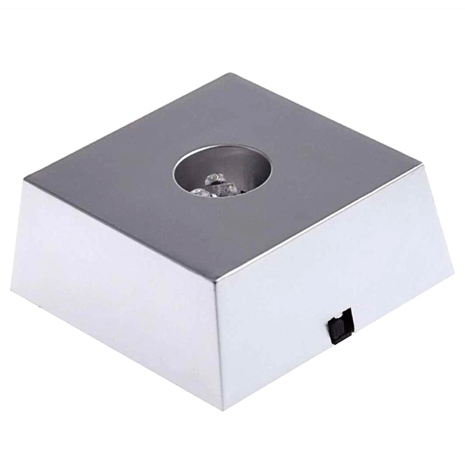 YIEMEEN Colorful Changing Plastic Led Light Bottom Base Display Rack ...