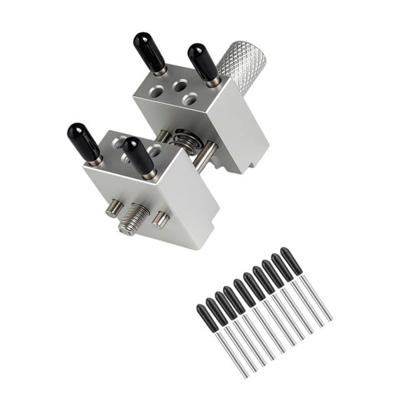 YIEMEEN Compact Steel Workbench Clamp Adjustable Jaw Crafting Tool for Model Assembly