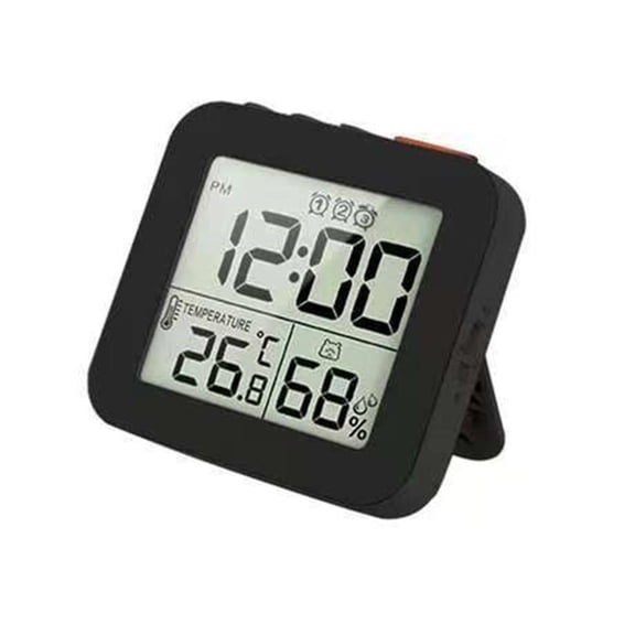 YIEMEEN Compacts Bedsides LCD Alarm Clock With Backlight Snoozes Button Battery Operated