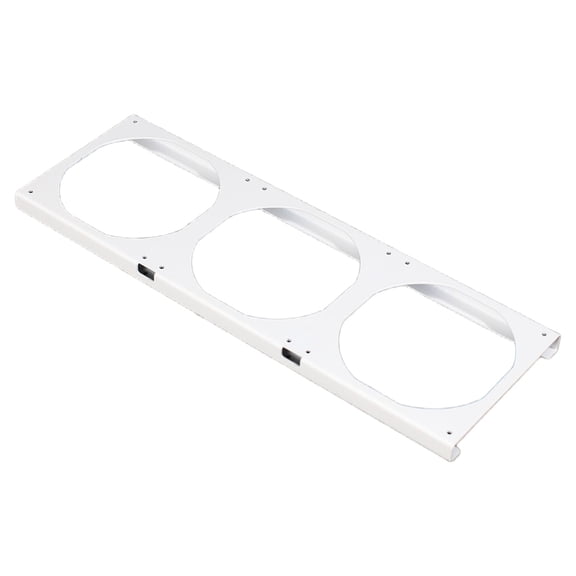 YIEMEEN Computer Case Fan Mounting Bracket 15mm Height Increase Metal Cooling Accessory