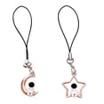 thumbnail image 1 of YIEMEEN Creative Moon/Star Astronaut Keychain Bag Charm Keyring Mobile Phone Accessories, 1 of 10