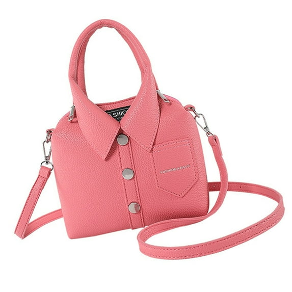 YIEMEEN Crossbody Bag for Women Fashion PU Funny Shirt Shape Shoulder Purse Top Handle Handbag with Adjustable Strap