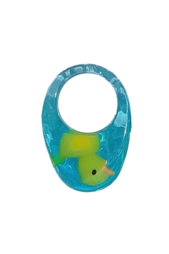 YIEMEEN Cute Duck Rings Jewelry Finger Band Suitable for Various Finger Sizes and Styles