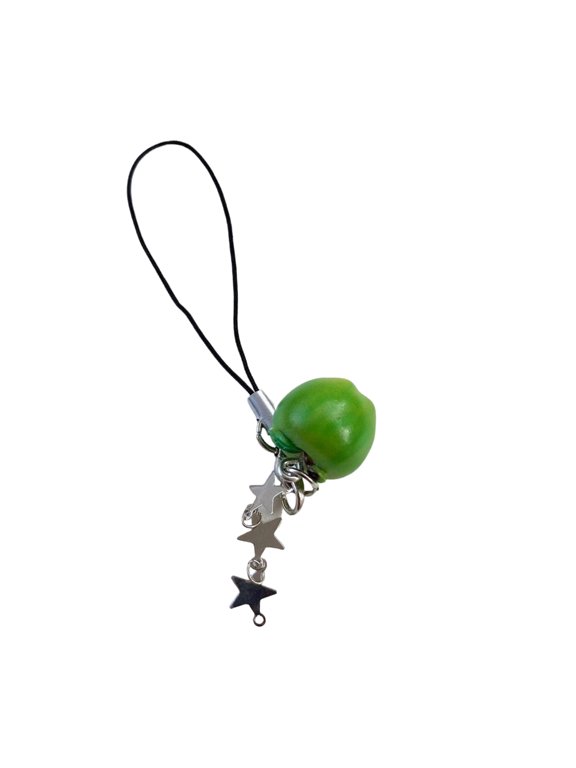 YIEMEEN Cute Miniature Apples And Star Keychain For Girls Stylish Keyring Accessory For Backpack Or Phone Accessories