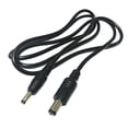 thumbnail image 1 of YIEMEEN DC Power Supply Cable 5.5x2.1mm Male Jack to Male Plug 3.5x1.35mm Extension Cord, 1 of 7