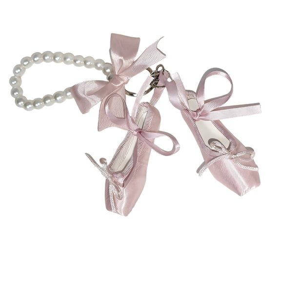 YIEMEEN Daily Wear Phone Strap for Smartphone Pearls Beads Ballet Design Outdoor Activities Multifunctional Lightweight Holder