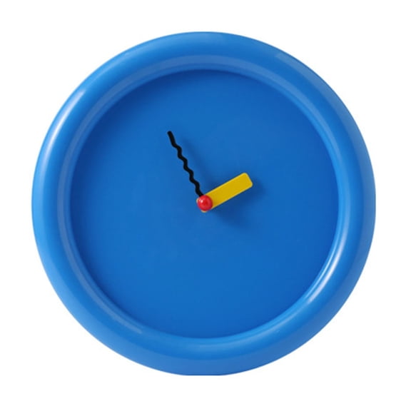 YIEMEEN Decorative Bubble Clock with Creamy Aesthetic for Living Room Bedroom or Office Quiet Movement Wall Table Clock Decors