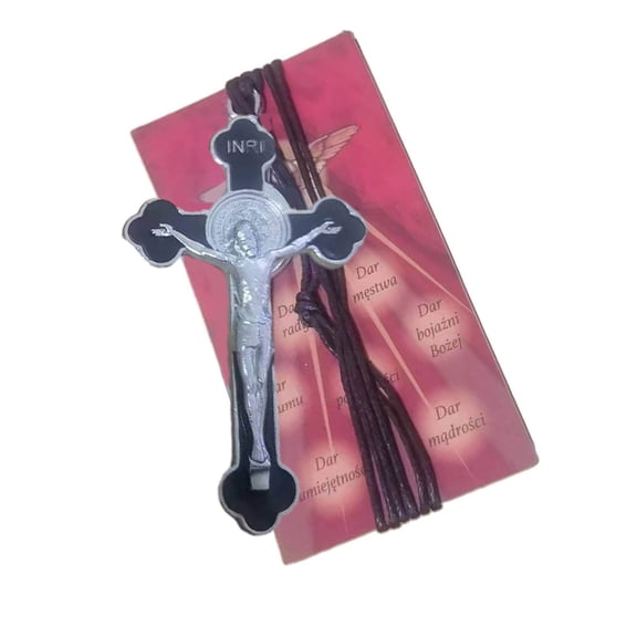 YIEMEEN Delicate Religious Cross Choker Chic Crucifix Pendant Clavicle Chain Decoration