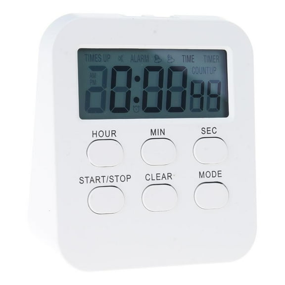 YIEMEEN Digital Timer Clock with Loud Alarm and LED Display for Cooking Multifunctional Stopwatch Tool Kitchen Baking Reminder