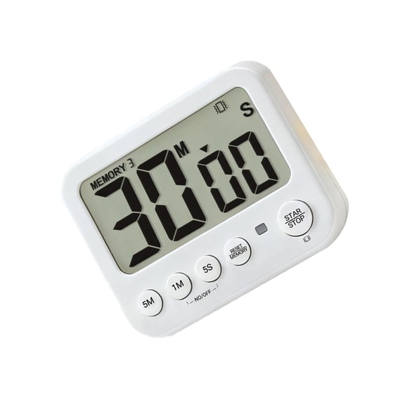 YIEMEEN Digital Timers with Bright Large Display Easy Read in Low Light and Simple Controls Ideal for Kitchen Home Use