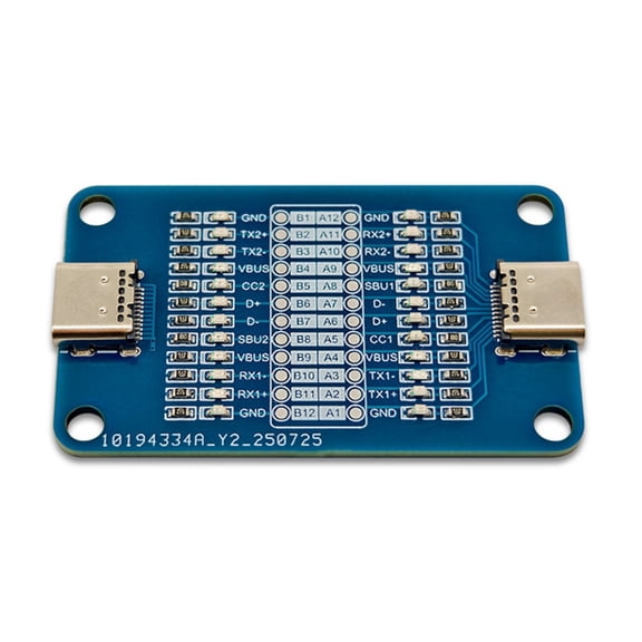 YIEMEEN Double USB C Port Conductivity Analyzers 24Pin Circuit Tester Light Weight Testing