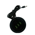thumbnail image 1 of YIEMEEN Double USB Desk Recessed Power Socket 3 Port USB Socket Desk Charging Adapter, 1 of 11