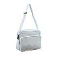 thumbnail image 1 of YIEMEEN Durable Engineer Bag Large Capacity Clear PVC Bags Shoulder Pouch for Men, 1 of 20