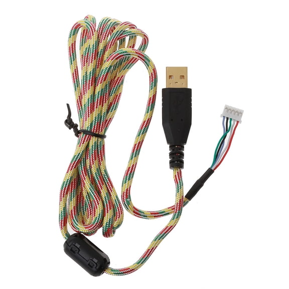 YIEMEEN Durable Wear Resist Computer Mouse Replacement Cable 78.74in Mouse Umbrella Rope