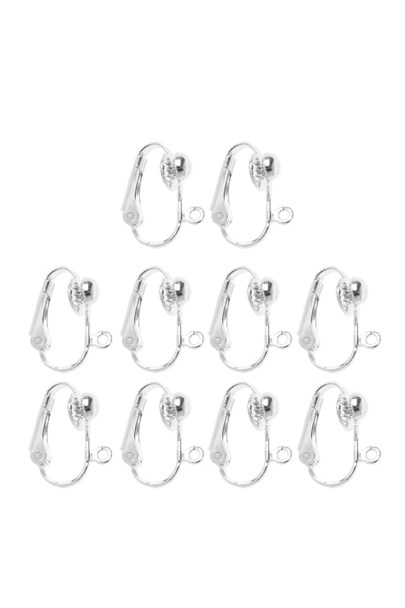 YIEMEEN Earring Converter U-shaped Clip Ear Ring for DIY Earring and Non-Pierced Ears