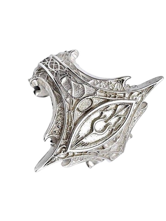 YIEMEEN Edgy Gothic Inspired Alloy Ring Customizable Fit For Festivals Casual Elegances